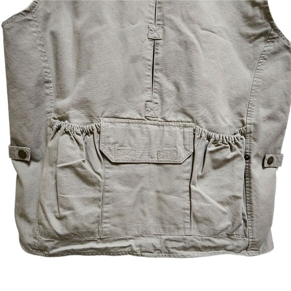 5.11 Tactical Vest Series 80001 Men L Beige Cotton Zip Hunting Shooting Conceal - Picture 6 of 15